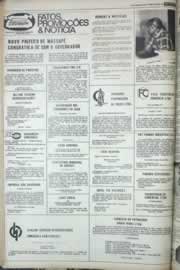Página do jornal Correio do Ceará de janeiro de 1977