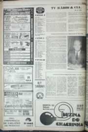 Página do jornal Correio do Ceará de janeiro de 1977
