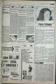 Página do jornal Correio do Ceará de janeiro de 1977
