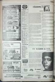 Página do jornal Correio do Ceará de janeiro de 1977
