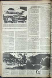 Página do jornal Correio do Ceará de janeiro de 1977