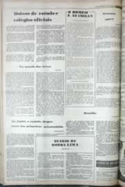 Página do jornal Correio do Ceará de janeiro de 1977