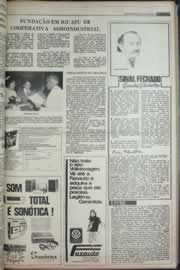 Página do jornal Correio do Ceará de janeiro de 1977