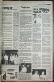 Página do jornal Correio do Ceará de janeiro de 1977