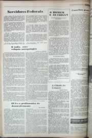 Página do jornal Correio do Ceará de janeiro de 1977