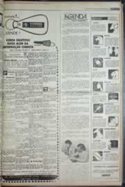 Página do jornal Correio do Ceará de janeiro de 1977