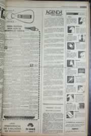 Página do jornal Correio do Ceará de fevereiro de 1977