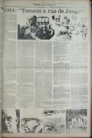 Página do jornal Correio do Ceará de fevereiro de 1977
