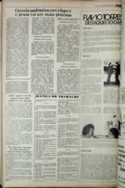 Página do jornal Correio do Ceará de fevereiro de 1977