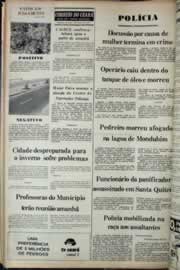Página do jornal Correio do Ceará de fevereiro de 1977