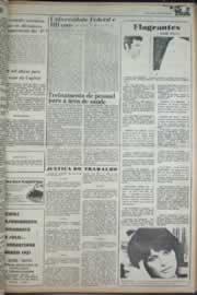 Página do jornal Correio do Ceará de fevereiro de 1977