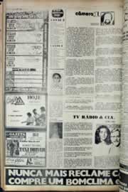 Página do jornal Correio do Ceará de fevereiro de 1977