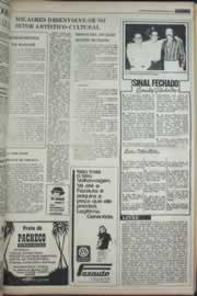 Página do jornal Correio do Ceará de fevereiro de 1977