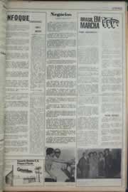 Página do jornal Correio do Ceará de fevereiro de 1977
