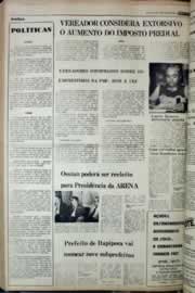 Página do jornal Correio do Ceará de fevereiro de 1977
