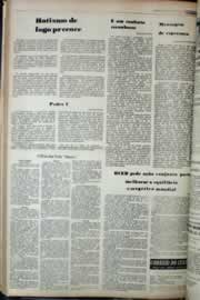 Página do jornal Correio do Ceará de fevereiro de 1977