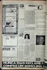 Página do jornal Correio do Ceará de fevereiro de 1977