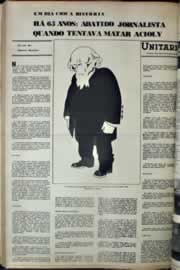Página do jornal Correio do Ceará de fevereiro de 1977