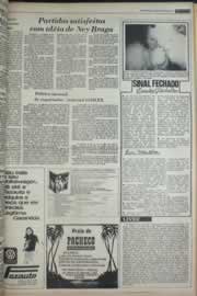 Página do jornal Correio do Ceará de fevereiro de 1977