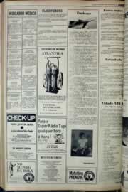 Página do jornal Correio do Ceará de fevereiro de 1977