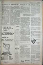 Página do jornal Correio do Ceará de fevereiro de 1977