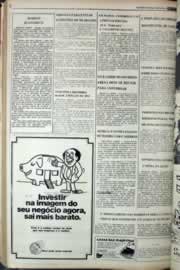Página do jornal Correio do Ceará de fevereiro de 1977