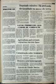 Página do jornal Correio do Ceará de fevereiro de 1977