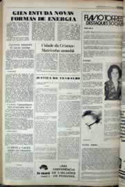 Página do jornal Correio do Ceará de fevereiro de 1977