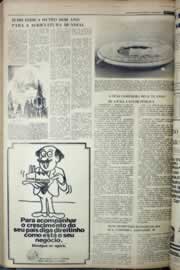 Página do jornal Correio do Ceará de fevereiro de 1977
