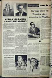 Página do jornal Correio do Ceará de fevereiro de 1977