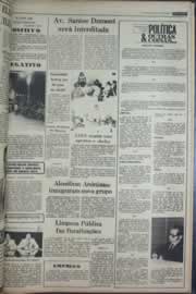 Página do jornal Correio do Ceará de fevereiro de 1977
