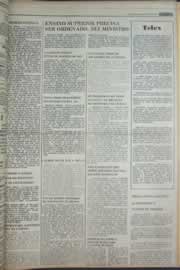 Página do jornal Correio do Ceará de fevereiro de 1977