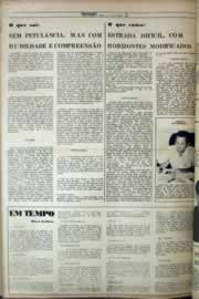 Página do jornal Correio do Ceará de fevereiro de 1977