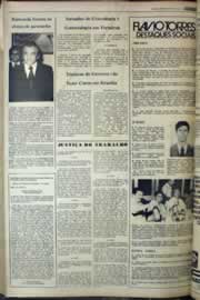 Página do jornal Correio do Ceará de fevereiro de 1977