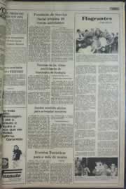 Página do jornal Correio do Ceará de fevereiro de 1977