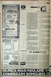 Página do jornal Correio do Ceará de fevereiro de 1977
