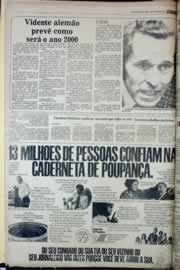Página do jornal Correio do Ceará de março de 1977