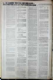 Página do jornal Correio do Ceará de março de 1977
