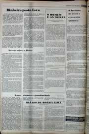 Página do jornal Correio do Ceará de março de 1977