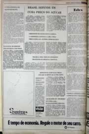 Página do jornal Correio do Ceará de março de 1977