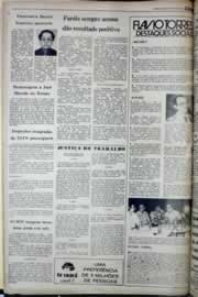 Página do jornal Correio do Ceará de março de 1977
