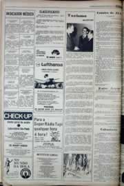Página do jornal Correio do Ceará de março de 1977