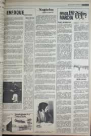 Página do jornal Correio do Ceará de março de 1977