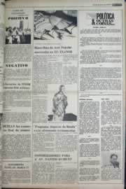 Página do jornal Correio do Ceará de março de 1977