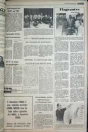 Página do jornal Correio do Ceará de março de 1977
