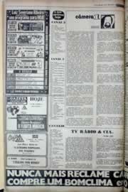 Página do jornal Correio do Ceará de março de 1977