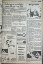 Página do jornal Correio do Ceará de março de 1977