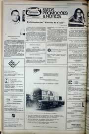 Página do jornal Correio do Ceará de março de 1977