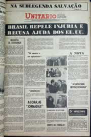 Página do jornal Correio do Ceará de março de 1977