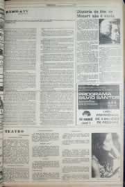 Página do jornal Correio do Ceará de março de 1977